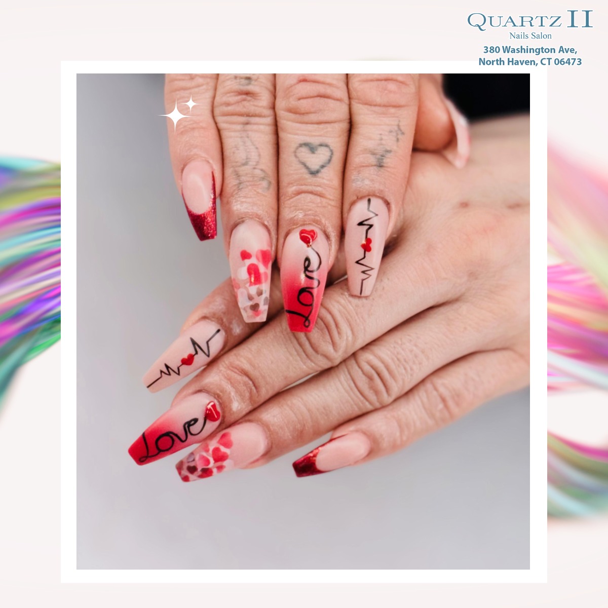 Quartz II Nails Salon North Haven, CT 06473